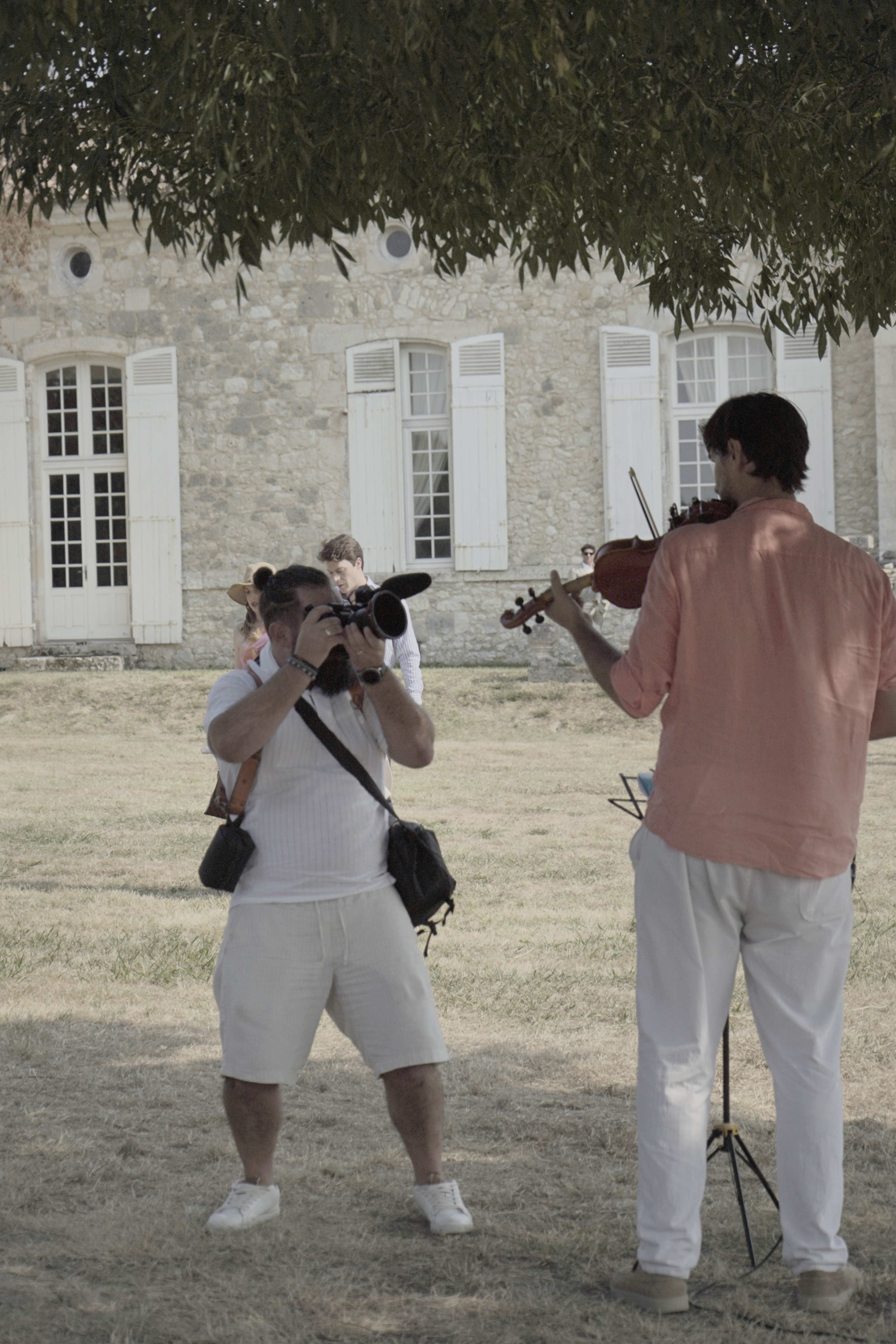 Trio jazz avec violon pour mariage